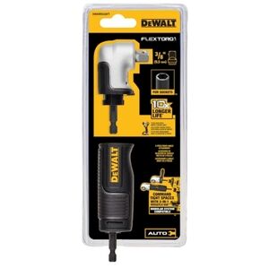 DEWALT 2-in-1 Modular 3/8 Square FlexTorq Right angle drill attachment
